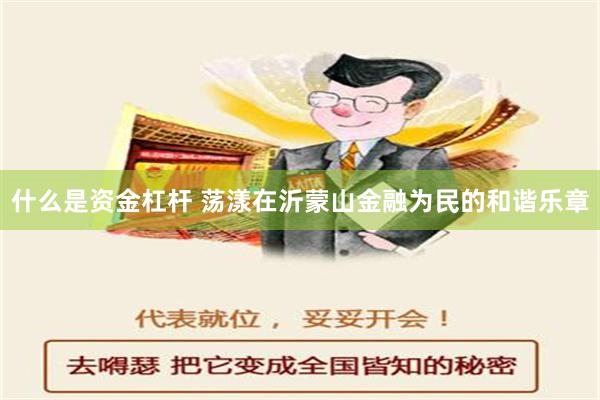 什么是资金杠杆 荡漾在沂蒙山金融为民的和谐乐章