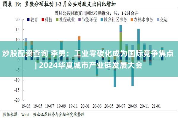 炒股配资查询 李勇：工业零碳化成为国际竞争焦点 | 2024华夏城市产业链发展大会